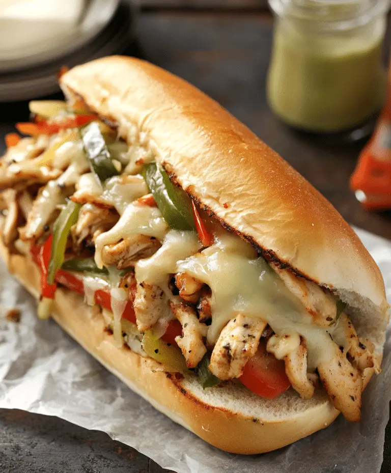 Chicken Philly Cheesesteak Recipe